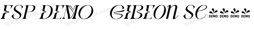 FSP DEMO   GIBEon Se字体转换
